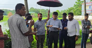 ঝালকাঠিতে নদী থেকে বালু উত্তোলন, জরিমানা