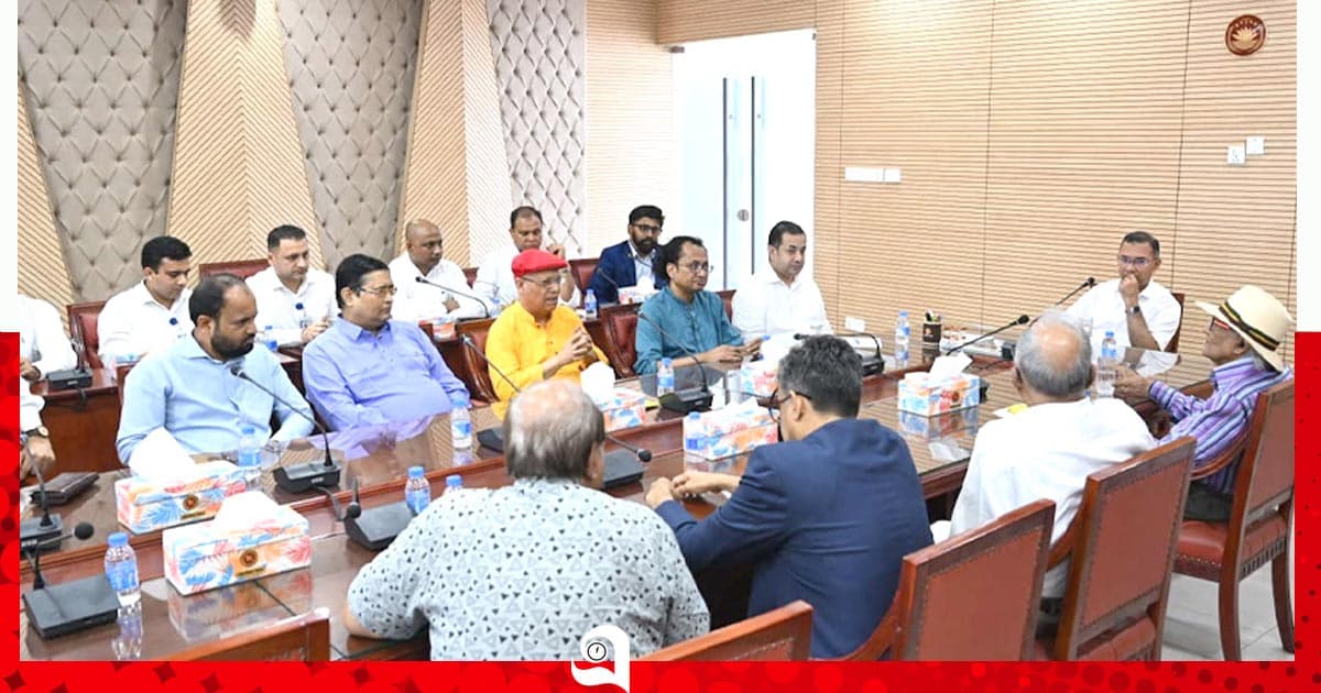 প্রধানমন্ত্রীর সঙ্গে ন্যাশনাল এডিটরস কাউন্সিলের নেতাদের বৈঠক