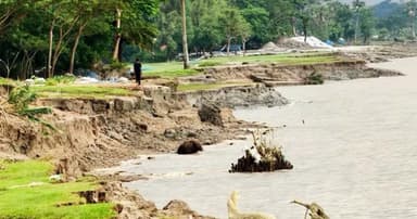 পদ্মার ভাঙনে বিপর্যস্ত শিবগঞ্জ