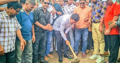 রসিক প্রশাসকের আলোচিত সড়ক সংস্কার উদ্বোধন