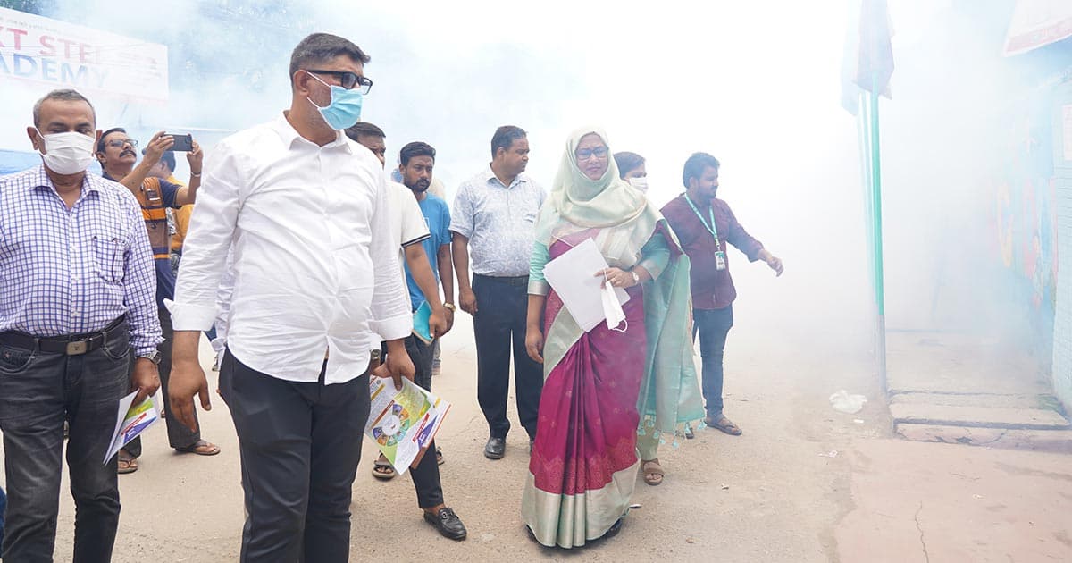 মশক নিধনে মসিকের ক্রাশ প্রোগ্রাম
