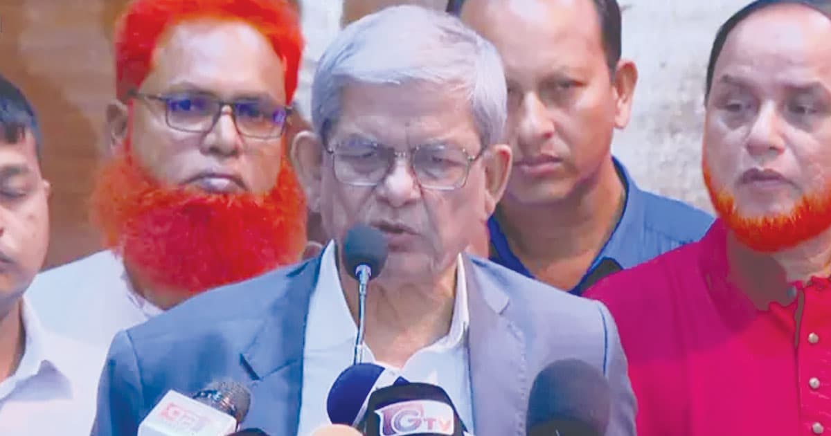 আগামী বছরের প্রথমদিকে স্থানীয় সরকার নির্বাচন : মির্জা ফখরুল