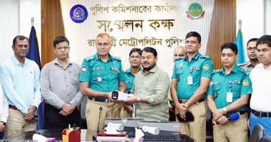 আরএমপিকে সিসি ক্যামেরা দিল রাসিক