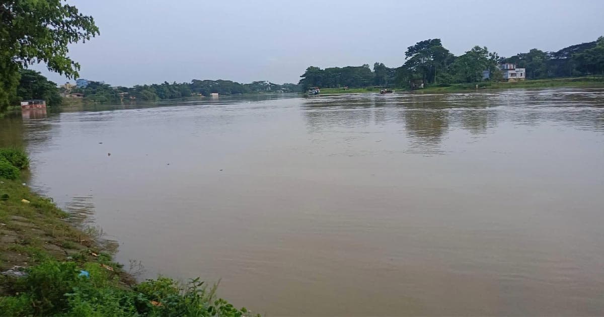 সিলেটে নদ-নদীর পানি কোথাও কমছে আবার বাড়ছে