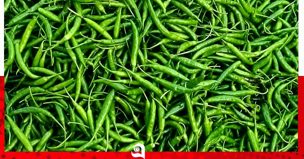 কাঁচা মরিচের ঝালে অস্থির বাজার