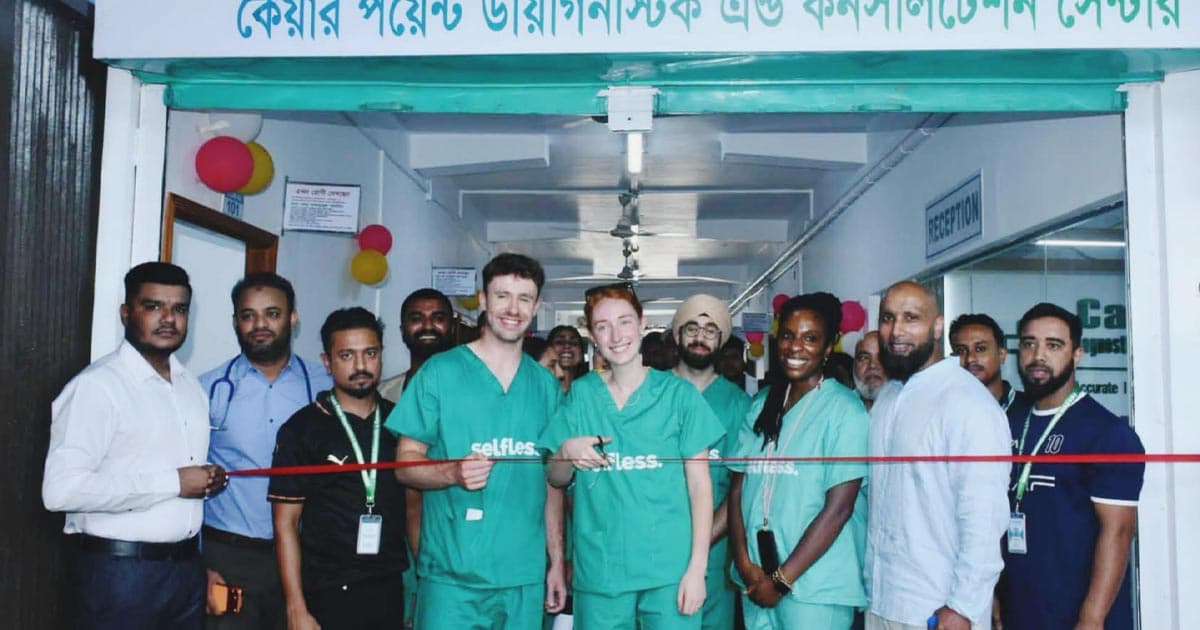 বিশ্বনাথে কেয়ার পয়েন্টের ফ্রি মেডিকেল ক্যাম্প
