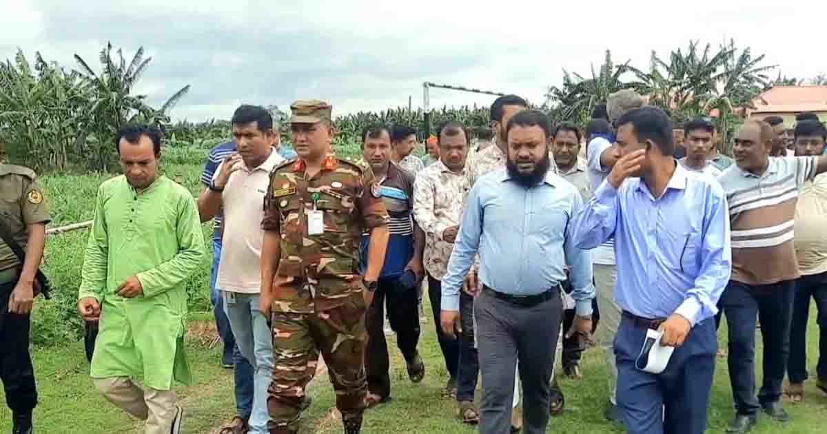 ঝিনাইদহে বিকেএসপির আঞ্চলিক ক্যাম্পাসের স্থান পরিদর্শন, সন্তুষ্ট বিশেষ টিম