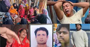 দক্ষিণ আফ্রিকায় অগ্নিকাণ্ডে নিহতদের বাড়িতে শোকের মাতম