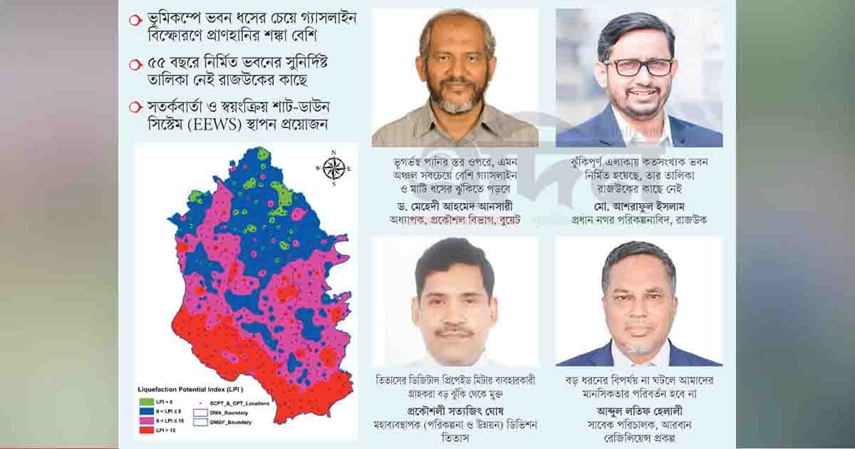 ঢাকাজুড়ে ‘পাতালবোমা’