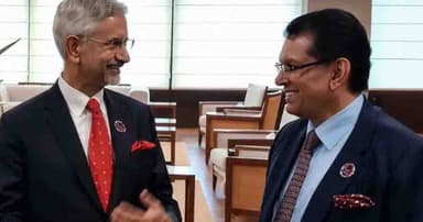 ম্যানিলায় জয়শঙ্করের সঙ্গে খলিলুর রহমানের শুভেচ্ছা বিনিময়
