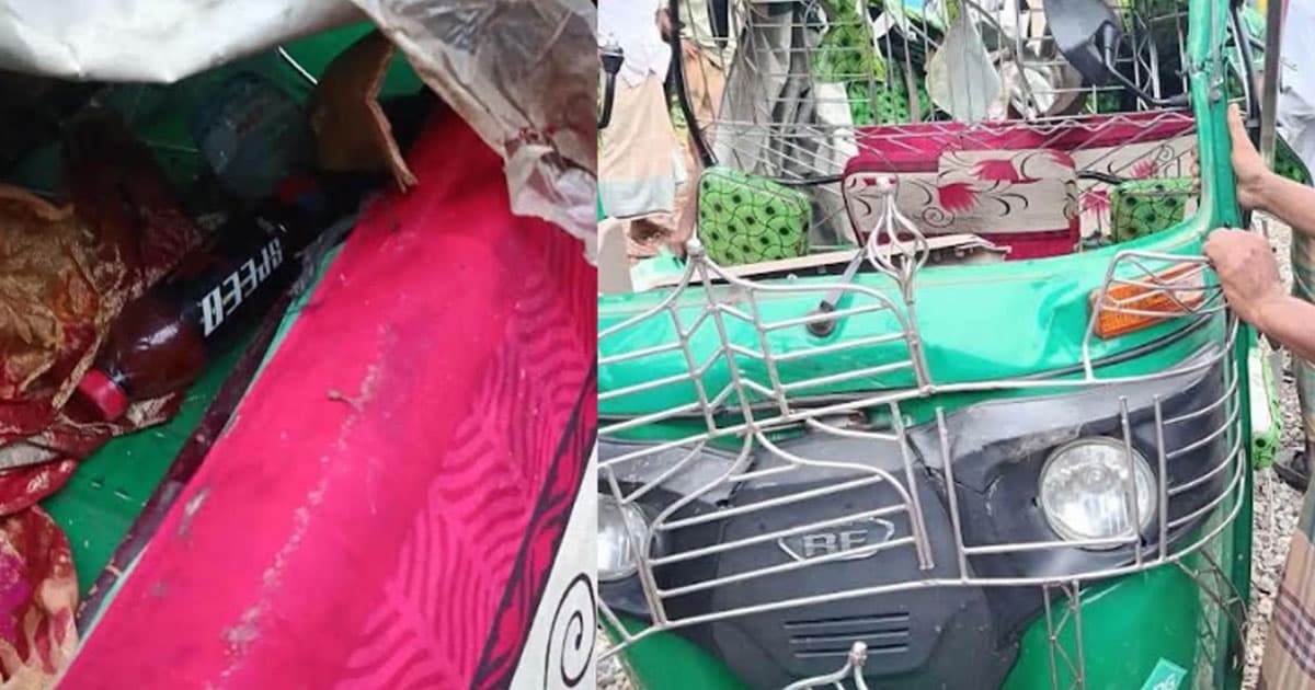 কাভার্ড ভ্যান-সিএনজির মুখোমুখি সংঘর্ষে নিহত - ১