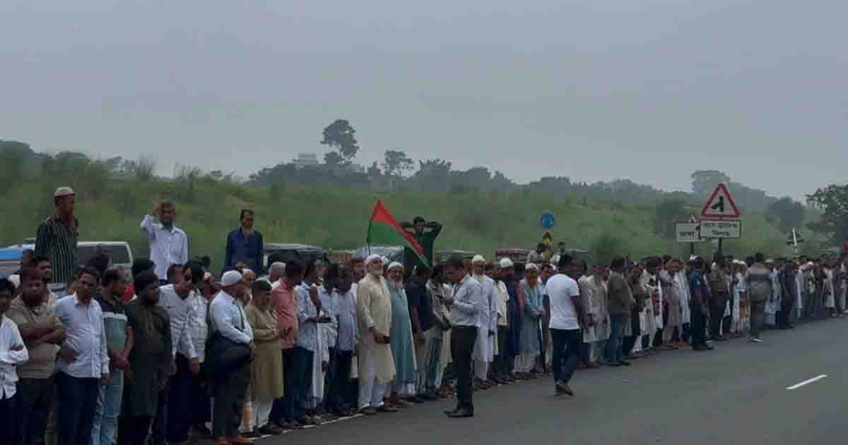 প্রধানমন্ত্রীকে শুভেচ্ছা জানাতে মহাসড়কে বিএনপির ভিড়