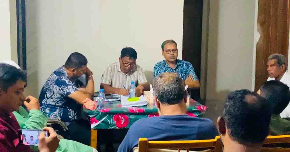 গোলাপগঞ্জে কর্মরত সাংবাদিকদের সঙ্গে ওসির মতবিনিময়
