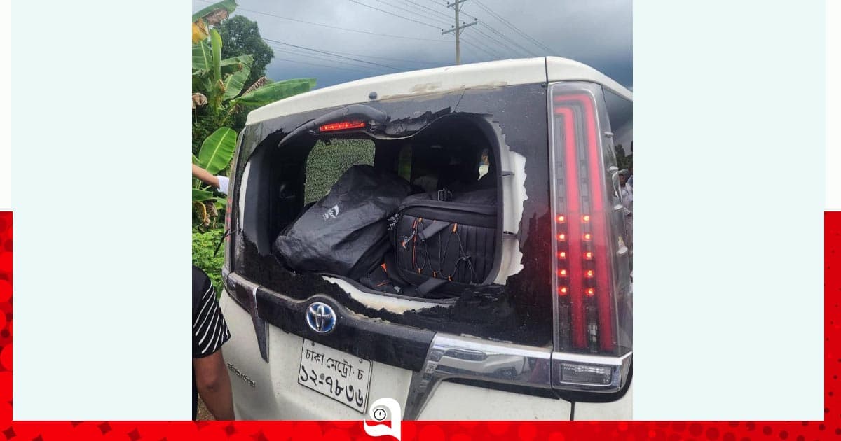 এনসিপির গাড়িবহরে হামলা, ছাত্রদলকে দায়ী করলেন সারজিস