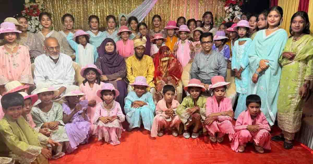 জেলা প্রশাসকের অভিভাবকত্বে এতিম কন্যার বিয়ে