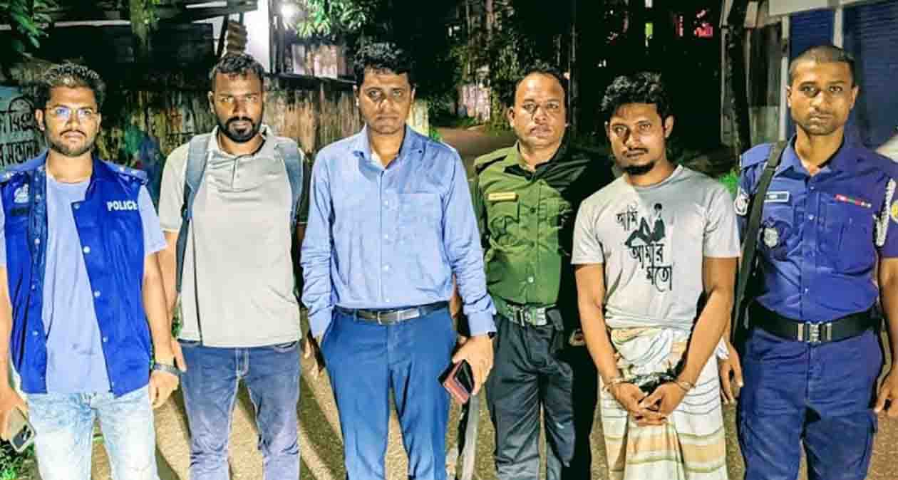 নেছারাবাদে গাঁজা সেবনের অপরাধে যুবকের কারাদণ্ড