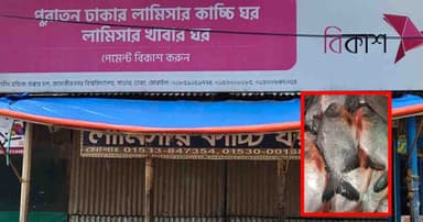 জাবিতে রূপচাঁদার নামে নিষিদ্ধ পিরানহা বিক্রি, জব্দ শেষে হোটেল বন্ধ