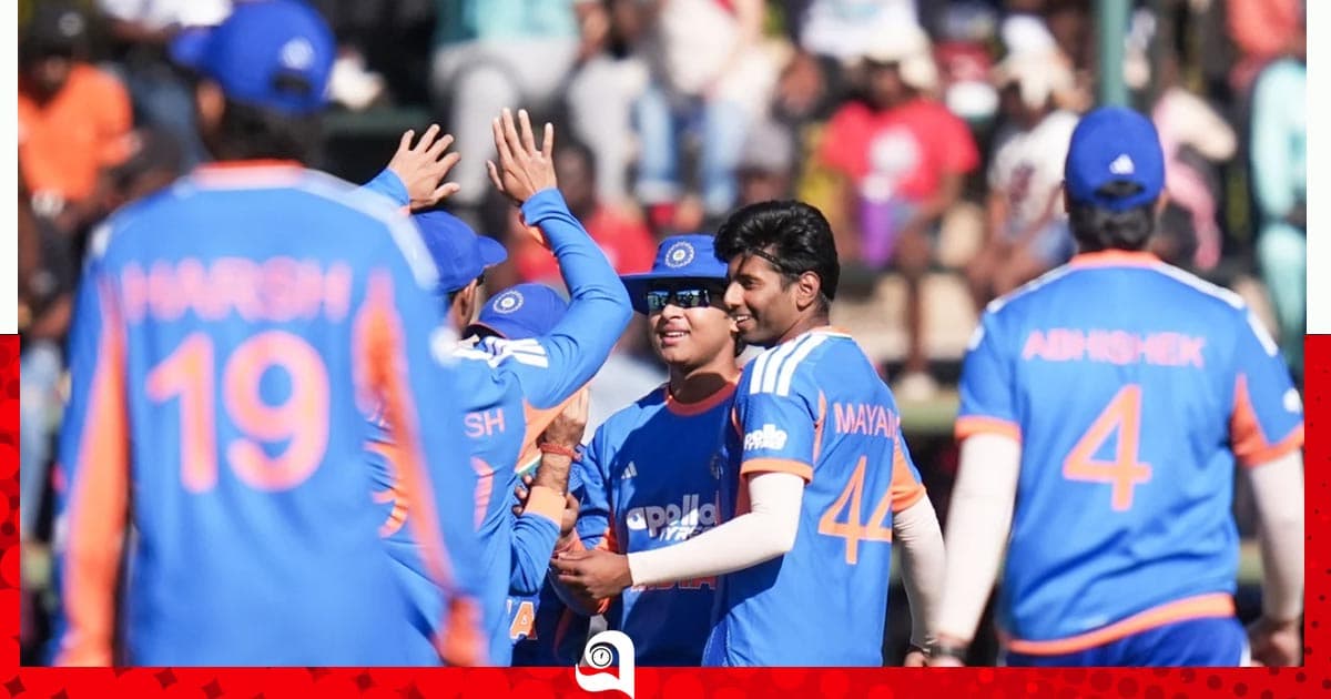 জিম্বাবুয়েকে ভারতের হোয়াইটওয়াশ