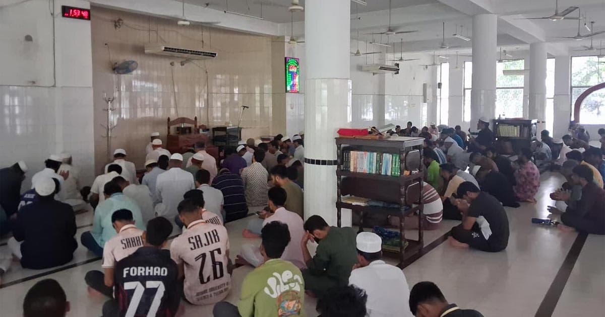 যবিপ্রবিতে জুলাই শহীদদের স্মরণে দোয়া মাহফিল