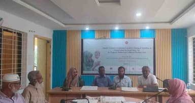 মা ও শিশুর সামাজিক সুরক্ষা জোরদারে জগন্নাথপুরে কর্মশালা