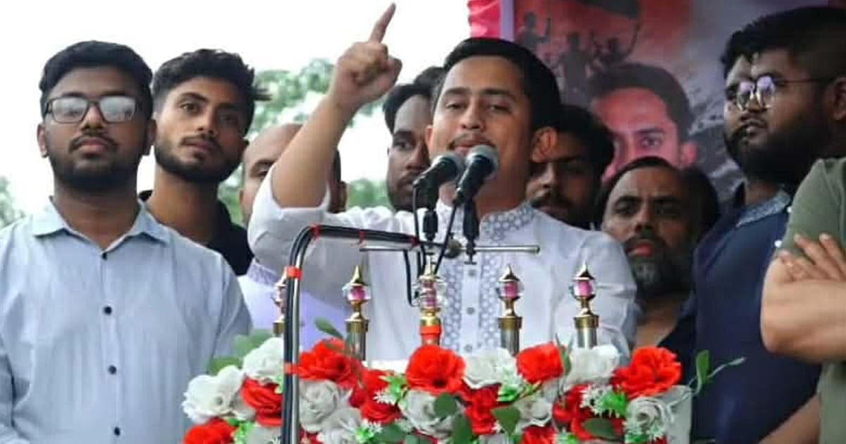 সরকারের সমালোচনা করে যা বললেন এনসিপি নেতা সারজিস