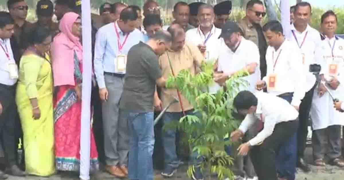 ‘বুক ভরে শ্বাস নিতে বেশি করে গাছ লাগান’: গৌরনদীতে প্রধানমন্ত্রী