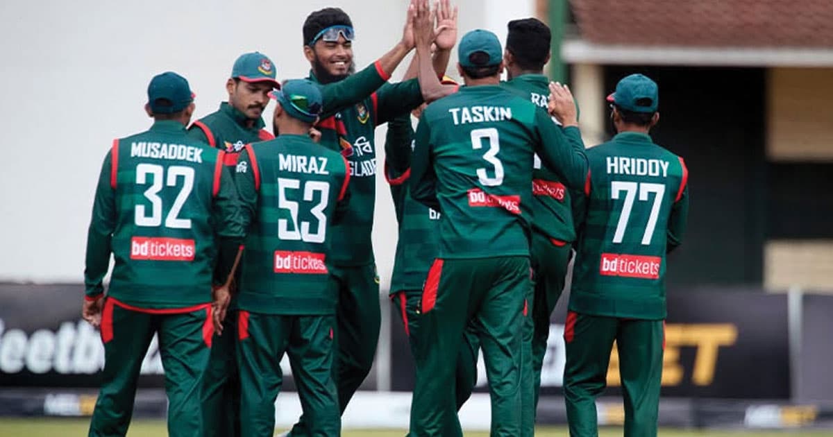 ১৪১ রানে জিম্বাবুয়েকে অলআউট করলো বাংলাদেশ