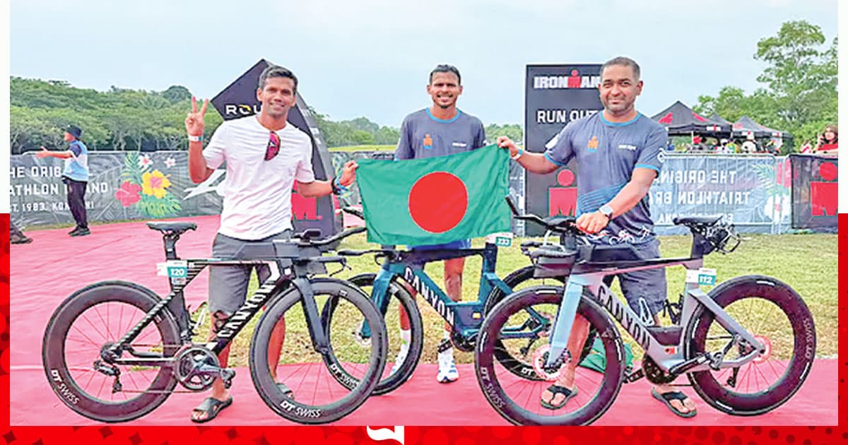 মালয়েশিয়ায় ‘আয়রনম্যানে’ সফল তিন বাংলাদেশি