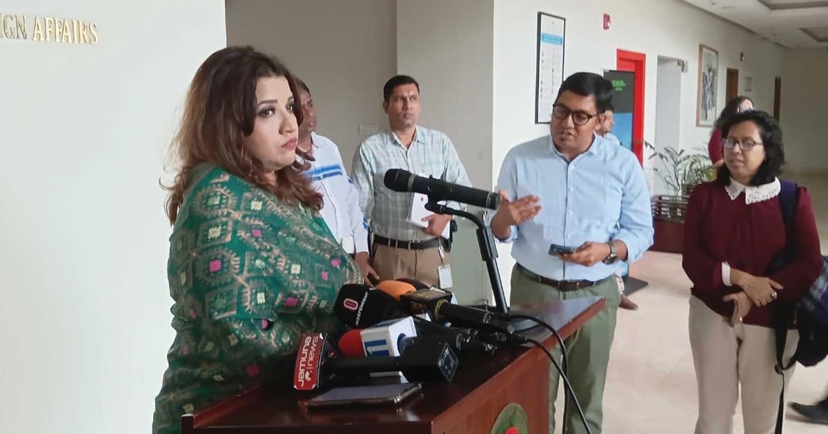 পলাতক শেখ হাসিনার বক্তব্য দেশে প্রাসঙ্গিক নয় : পররাষ্ট্র প্রতিমন্ত্রী