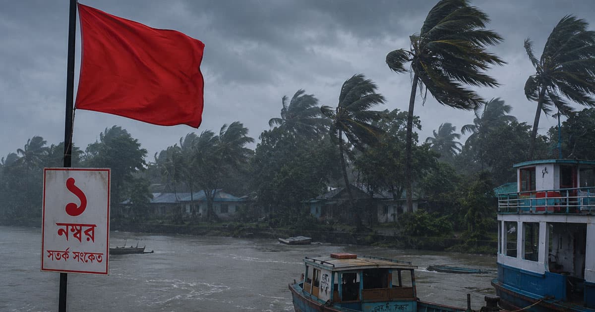 সন্ধ্যার মধ্যে যেসব জেলায় ঝড়ের আভাস