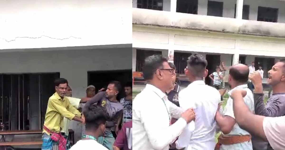 জোর করে শিক্ষার্থীদের চুল কাটার অভিযোগ সভাপতির বিরুদ্ধে