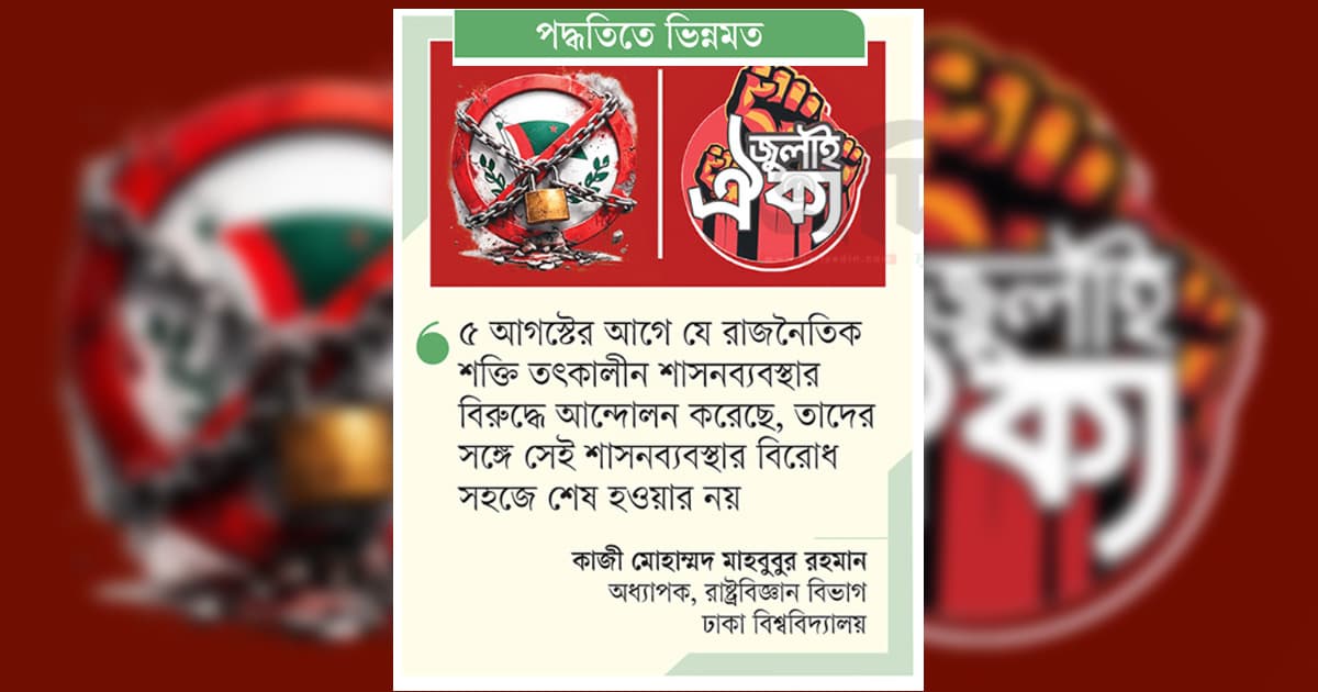 আ. লীগ-জুলাই ইস্যুতে সবাই ‘ভাই-ভাই’