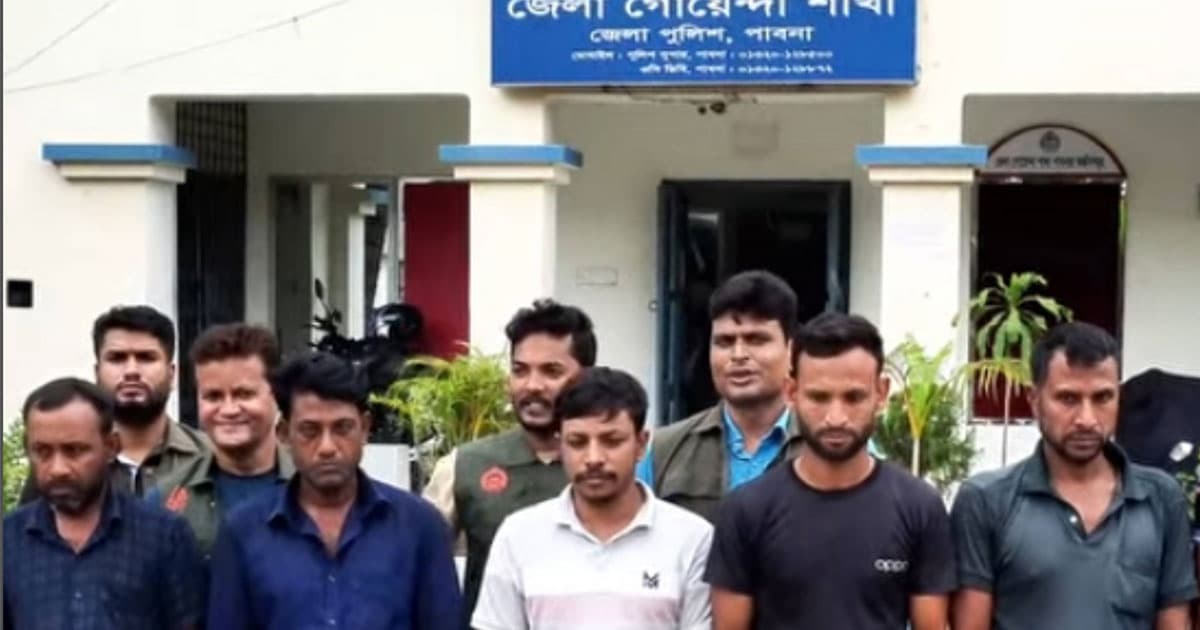 ট্রান্সফরমার চুরি চক্রের ৬ সদস্য গ্রেপ্তার
