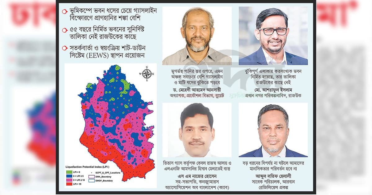 ঢাকাজুড়ে ‘পাতালবোমা’