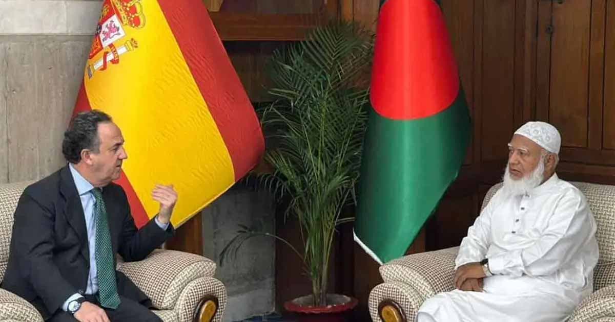 স্পেনের রাষ্ট্রদূতের সঙ্গে বিরোধীদলীয় নেতা সৌজন্য সাক্ষাৎ