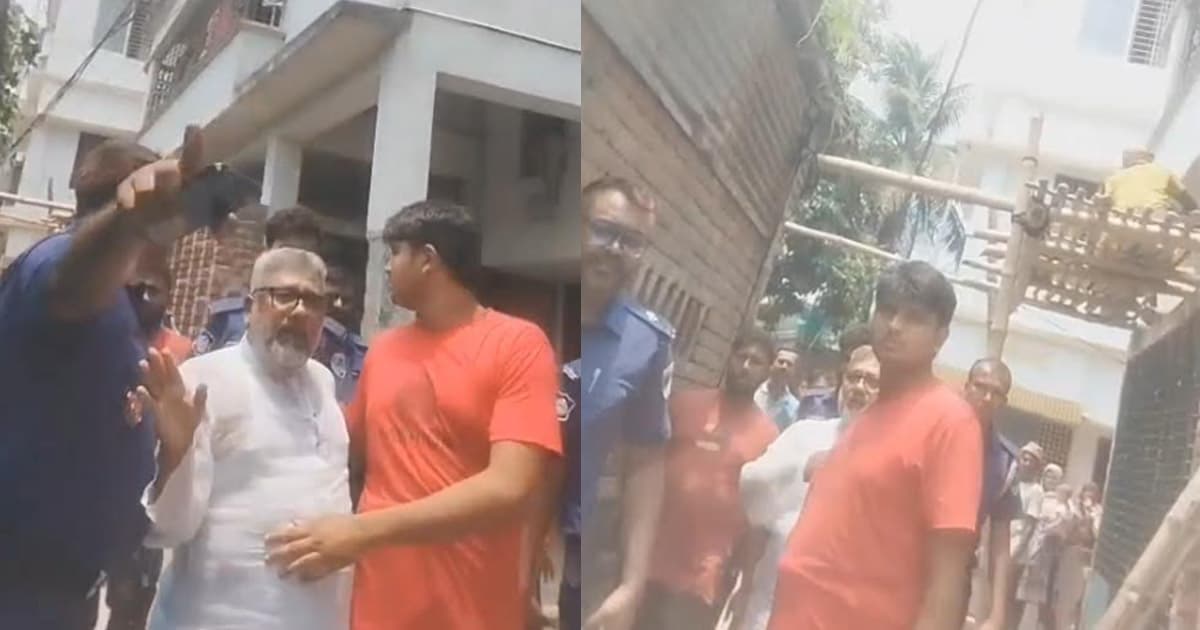 পুলিশের কাছ থেকে নেতাকে ছিনিয়ে নিল আ.লীগ নেতাকর্মীরা