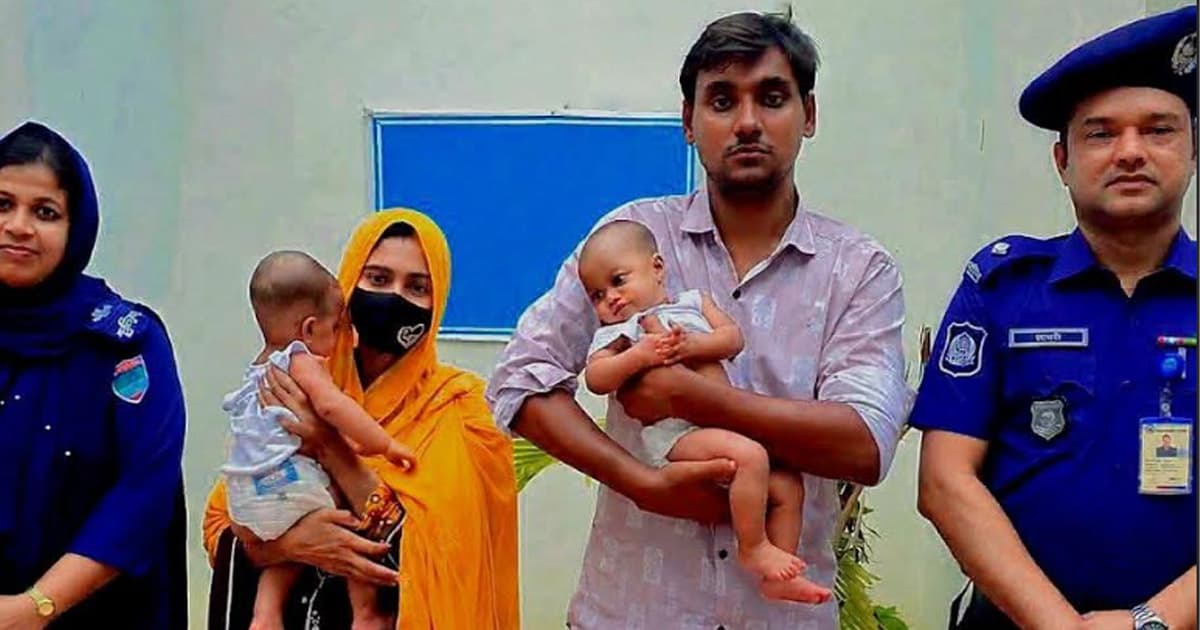 অবশেষে দুই কন্যাসহ স্বামীর ঘরে ফিরলেন রিনা