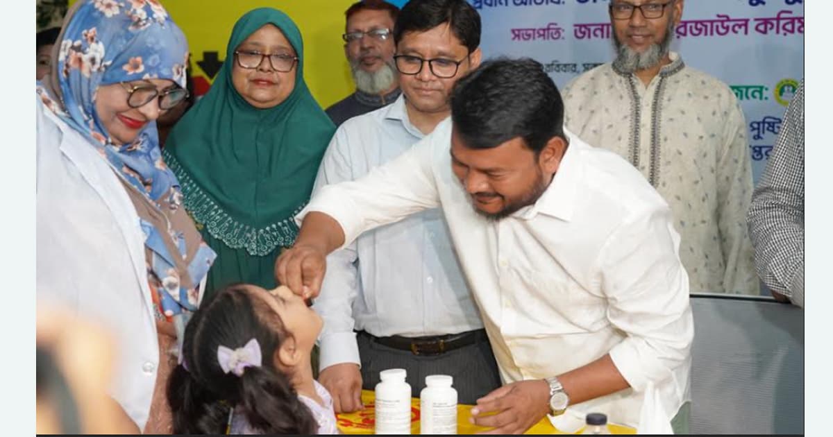 ভিটামিন ‘এ’ প্লাস ক্যাম্পেইনে শতভাগ সাফল্য রাসিকের