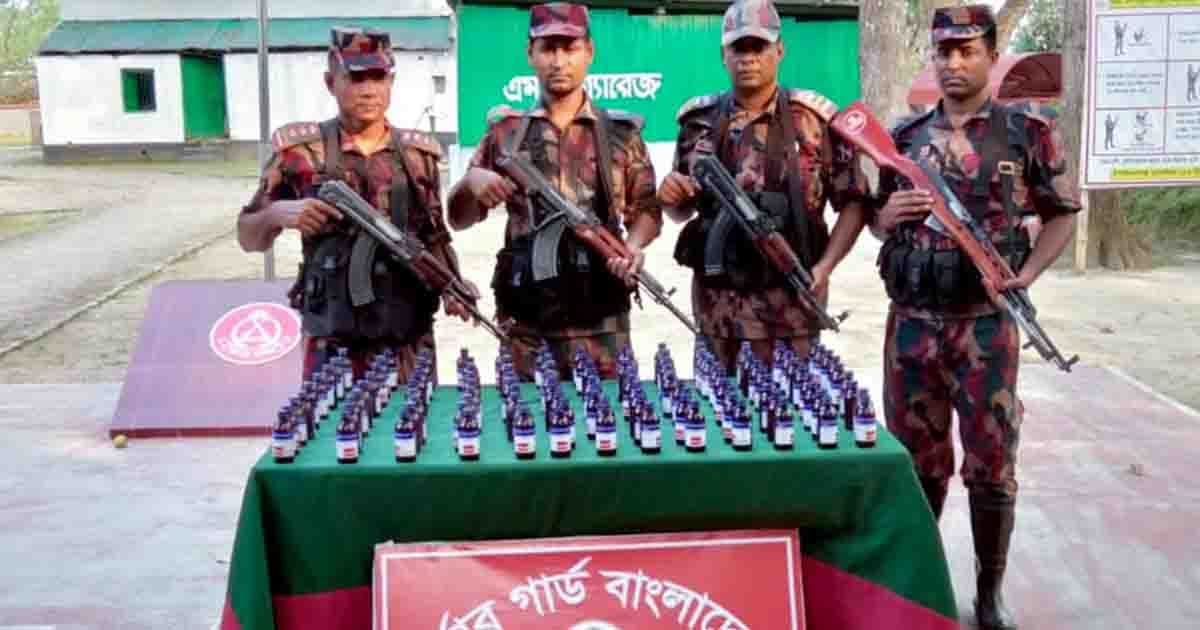 চাঁপাইনবাবগঞ্জ সীমান্তে বিপুল পরিমাণ মাদক জব্দ