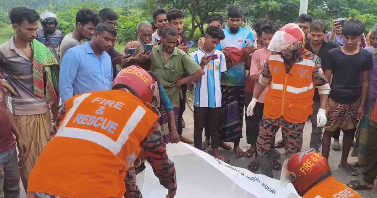 শৈলকুপায় বাস চাপায় ট্রাক চালক নিহত