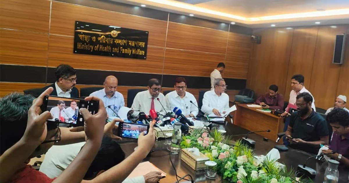 অক্সিজেন স্বল্পতায় ৬ নবজাতকের মৃত্যু ঘটে: স্বাস্থ্যমন্ত্রী
