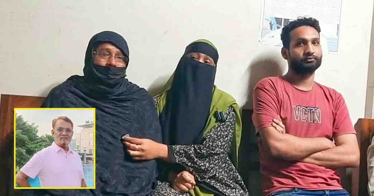 নেছারাবাদে বিধবার জমি দখলের অভিযোগ সাবেক ওসির বিরুদ্ধে