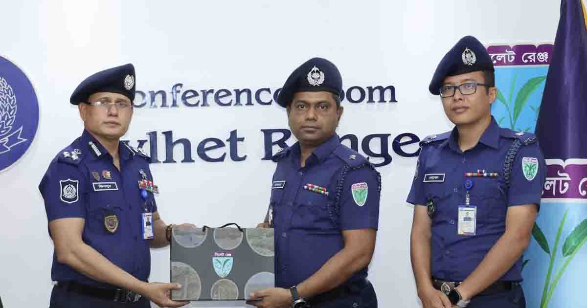 সিলেট বিভাগের শ্রেষ্ঠ ওসি বড়লেখার মনিরুজ্জামান খান