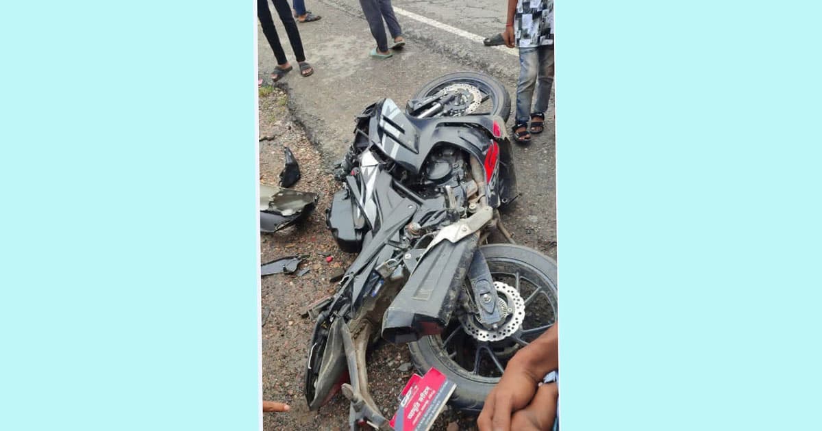 মাধবপুরে বাসের ধাক্কায় মোটরসাইকেল আরোহী নিহত
