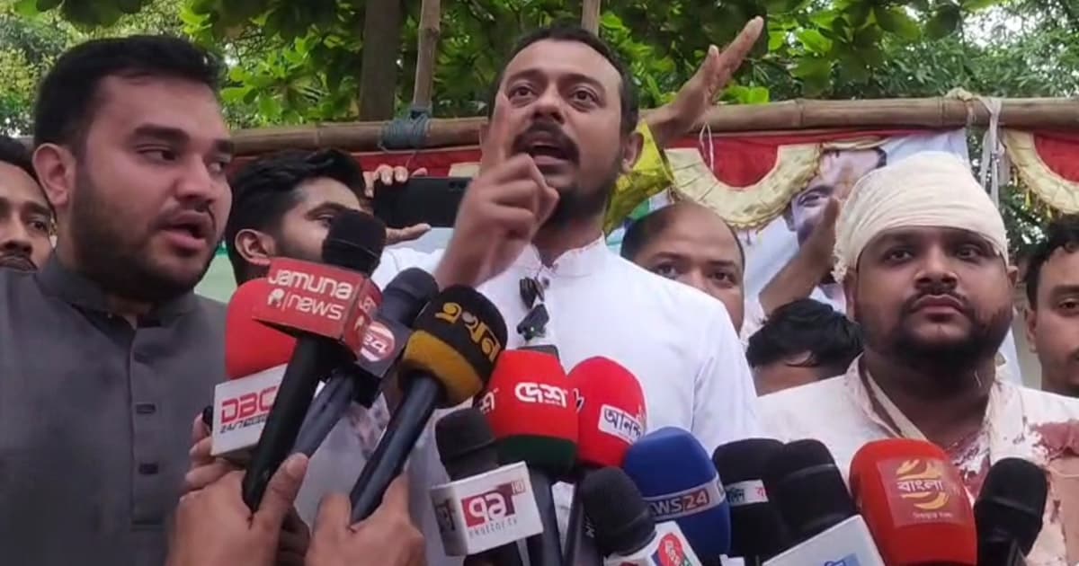 রূপগঞ্জে এনসিপির সমাবেশে হামলা, নাসীরুদ্দীনে হুঁশিয়ারি