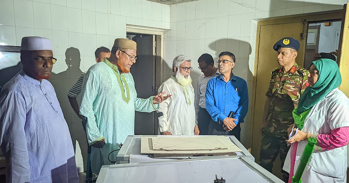 রমেক হাসপাতাল পরিদর্শনে ৩ এমপি