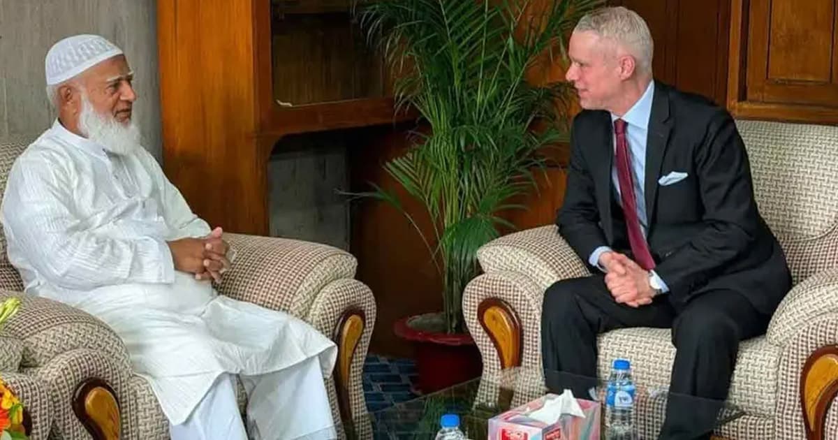 বিরোধীদলীয় নেতার সঙ্গে সুইজারল্যান্ডের রাষ্ট্রদূতের সৌজন্য সাক্ষাৎ