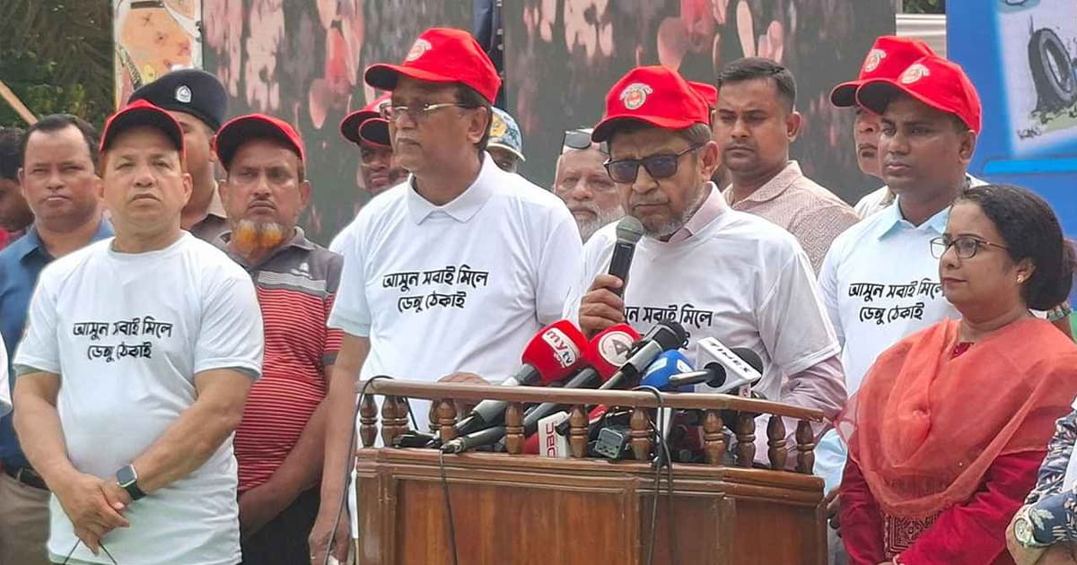 ডেঙ্গু দমনে এবার মাঠে নামছে মোবাইল টিম: মন্ত্রী