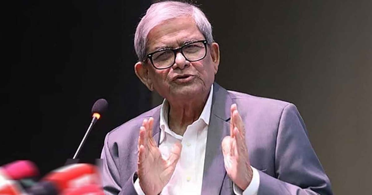 অলিগার্কদের ধ্বংস করাই সরকারের লক্ষ্য: মির্জা ফখরুল