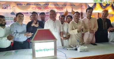 মোলাইদ ও টেপিরবাড়ী গ্রামের বিদ্যুৎ পেল শতাধিক পরিবার